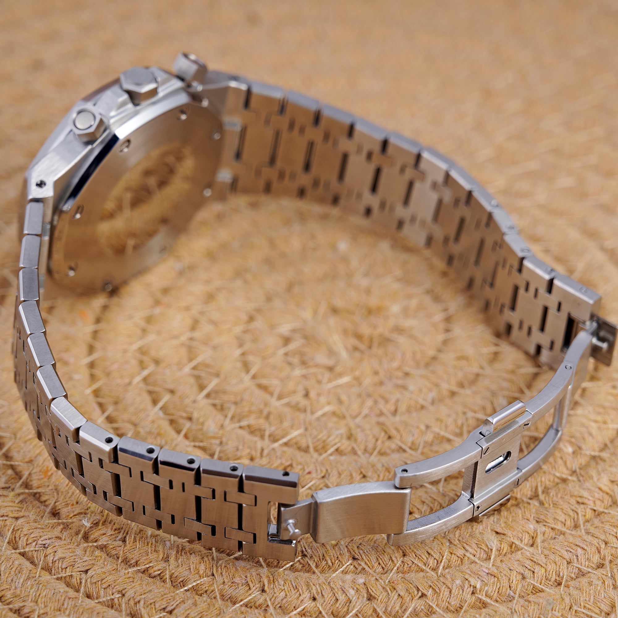 SEIKOAK SILVER NAVY DIAL