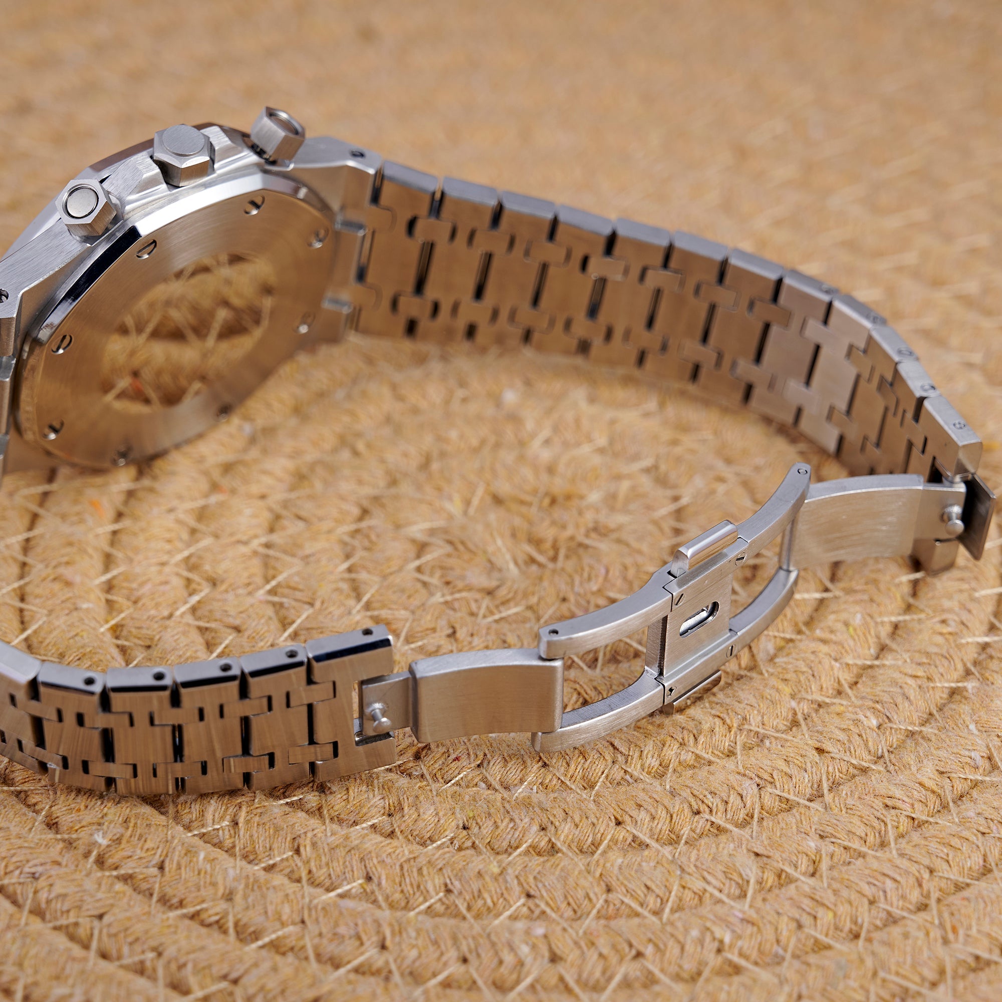 SEIKOAK SILVER WHITE CHRNO