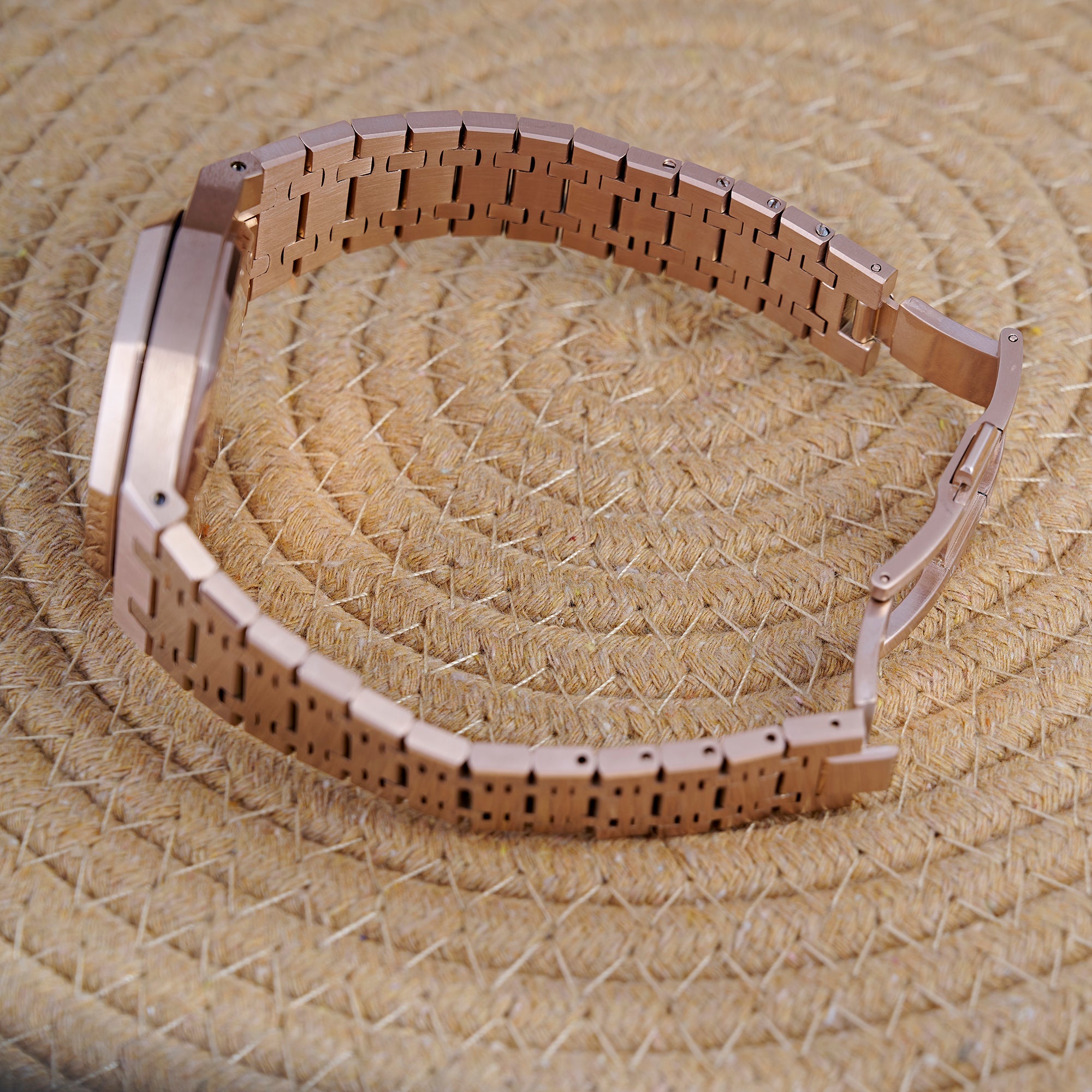 SEIKOAK ROSE GOLD BLUE DIAL