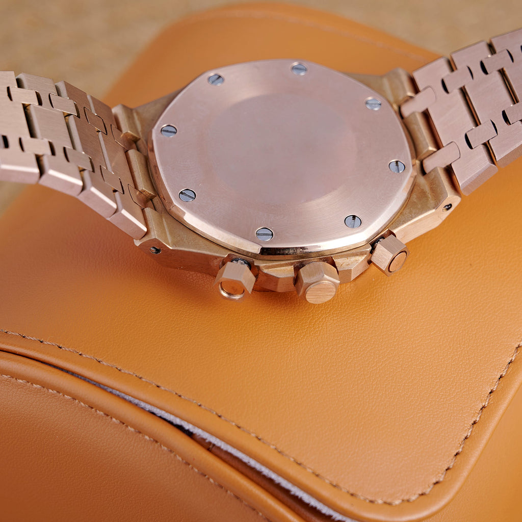 SEIKOAK ROSE GOLD BLUE DIAL