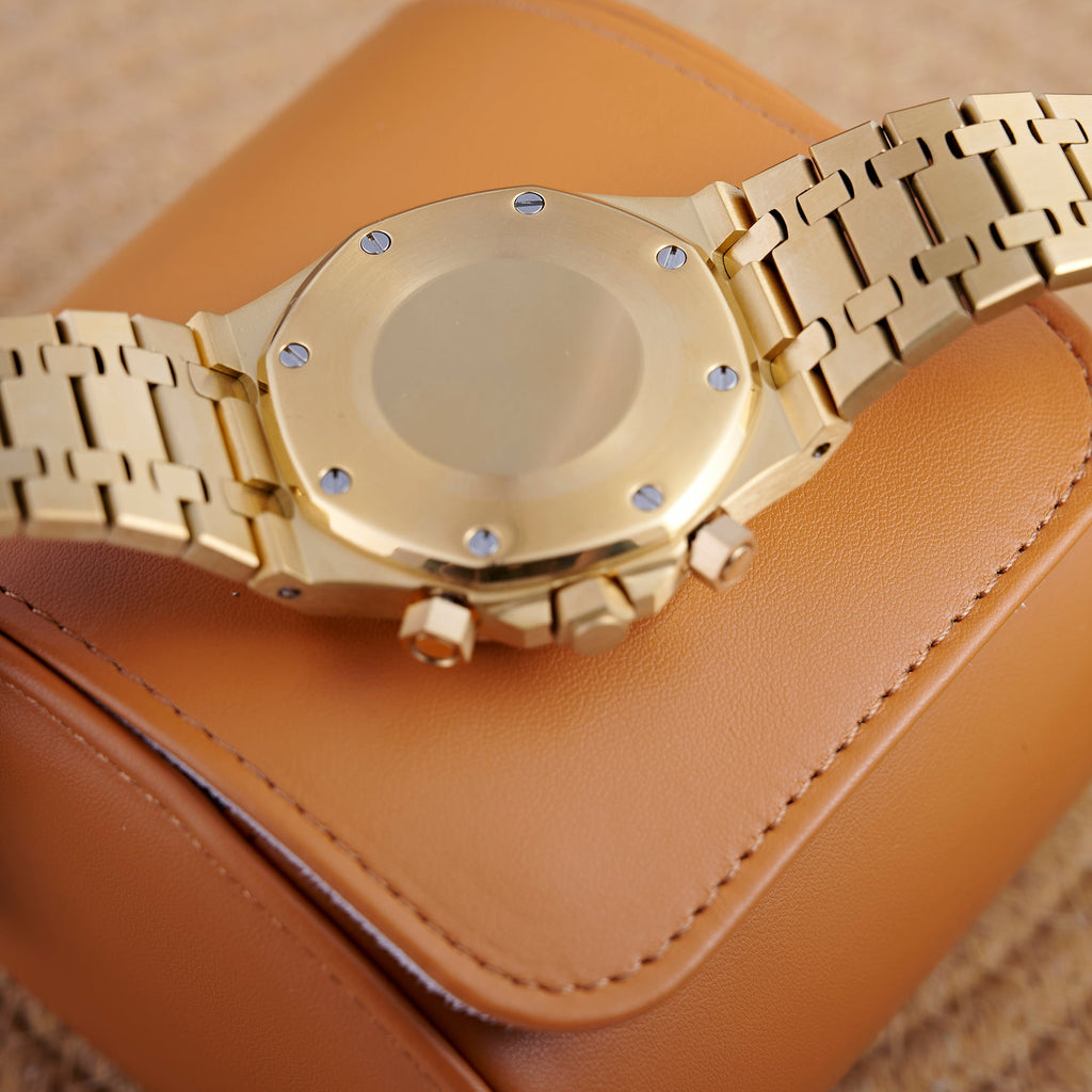 SEIKOAK GOLD AND GREEN DIAL