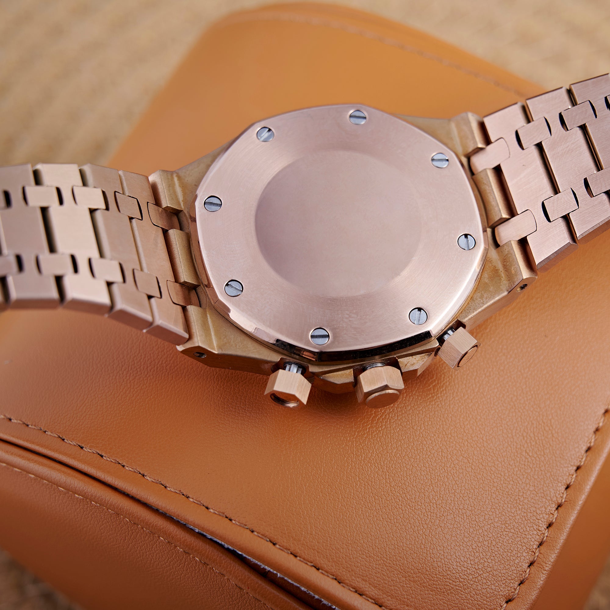 SEIKOAK ROSE GOLD GREEN DIAL