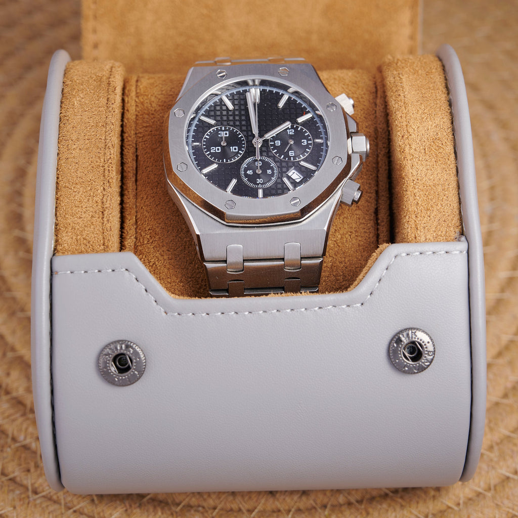 SEIKOAK SILVER AND BLACK