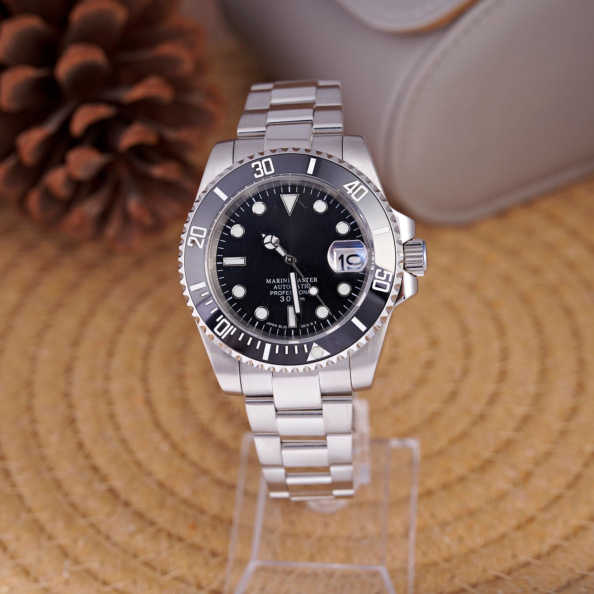 SEIKOMARINER MASTER BLACK