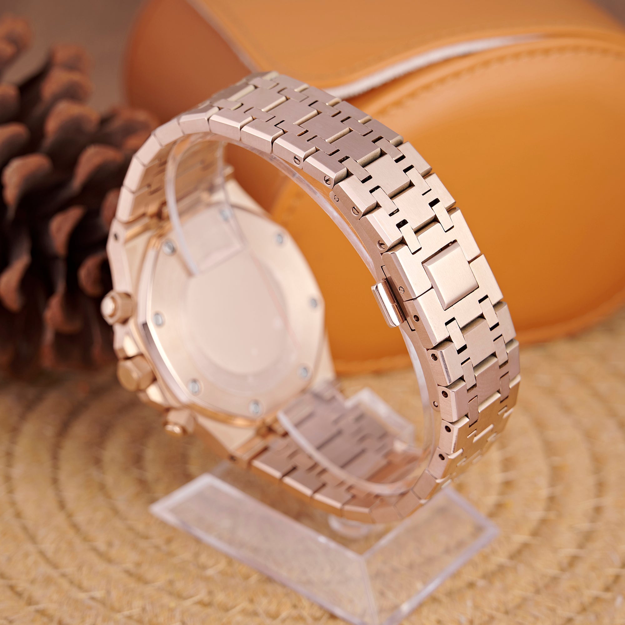 SEIKOAK ROSE GOLD WHITE DIAL