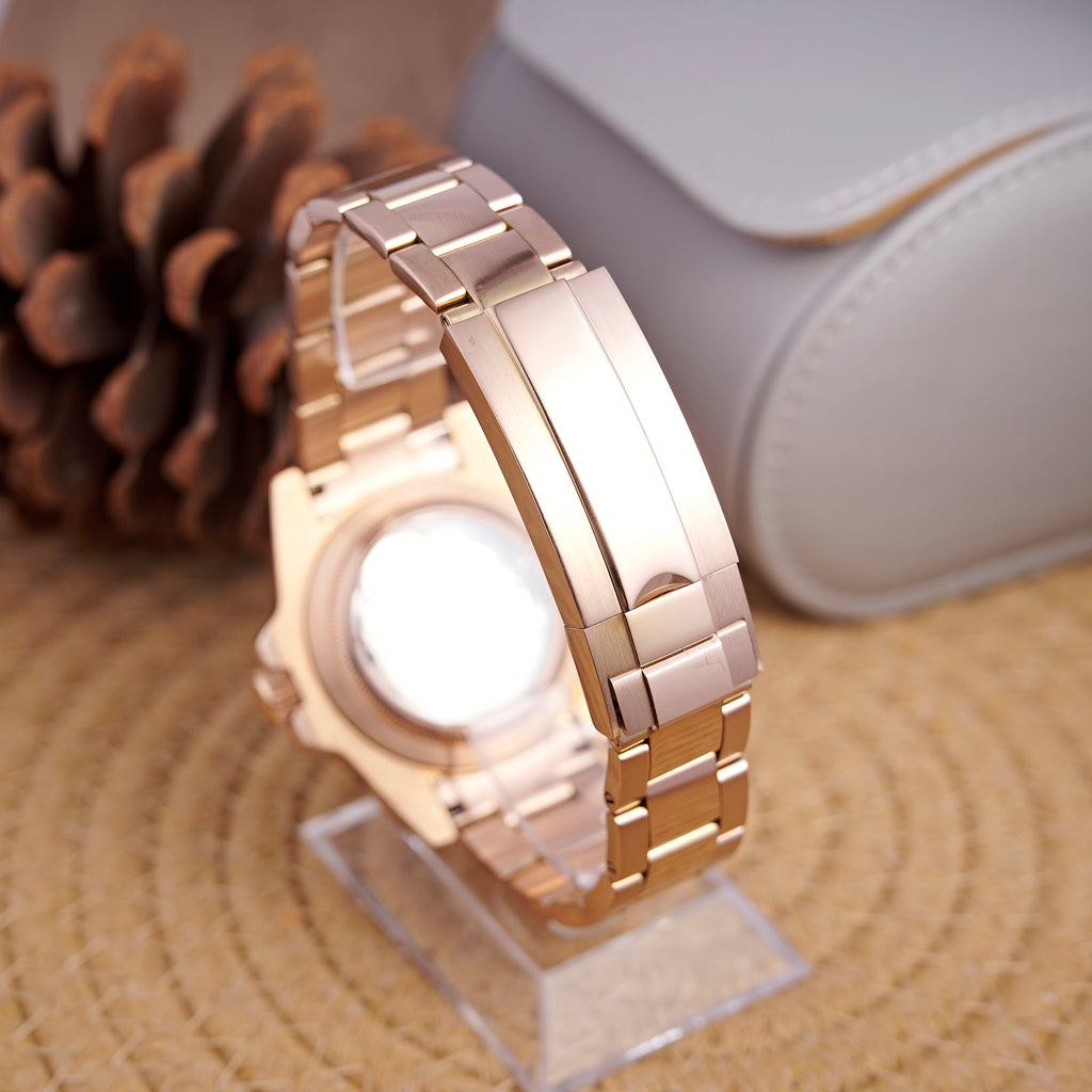 SEIKOMARINER MASTER ROSE GOLD BLACK DIAL