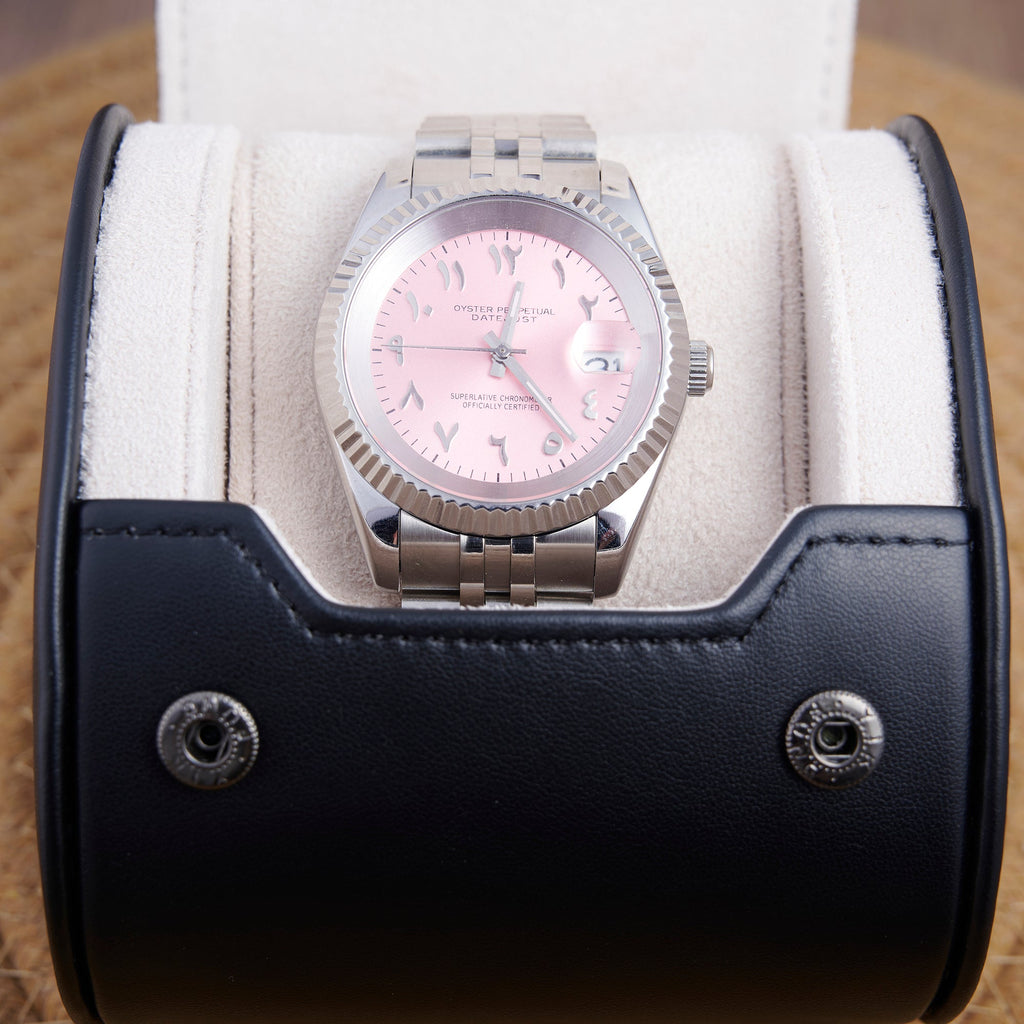 SEIKOJUST PINK ARABIC DIAL