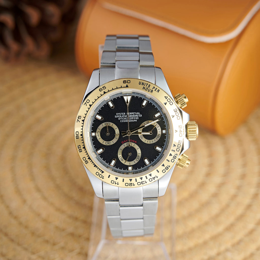 SEITONA BLACK AND GOLD DIAL