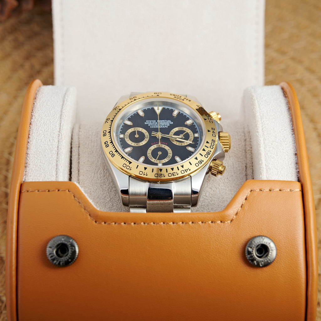 SEITONA BLACK AND GOLD DIAL