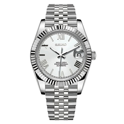 SEIKOJUST CLASSIC WHITE ROMAN